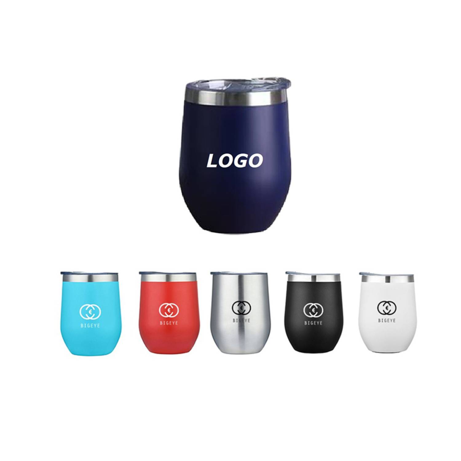Double Wall Stainless Steel Tumbler, 12 oz. 7
