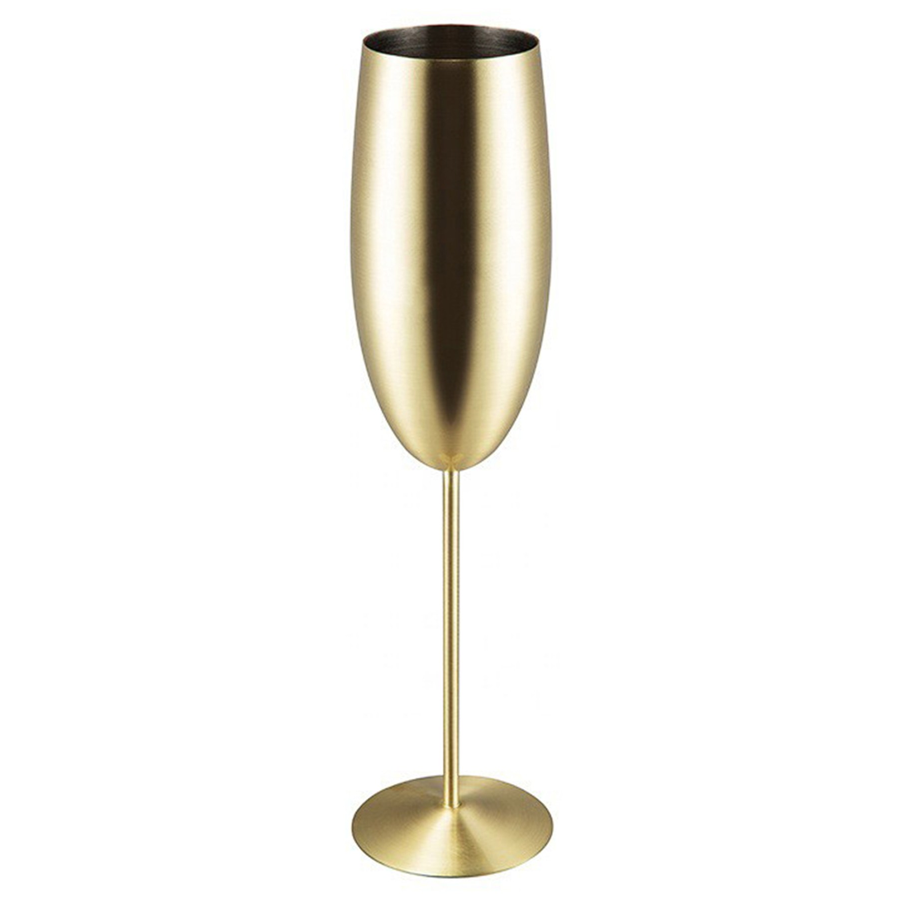 10 Oz Stainless Steel Champagne Glasses 1