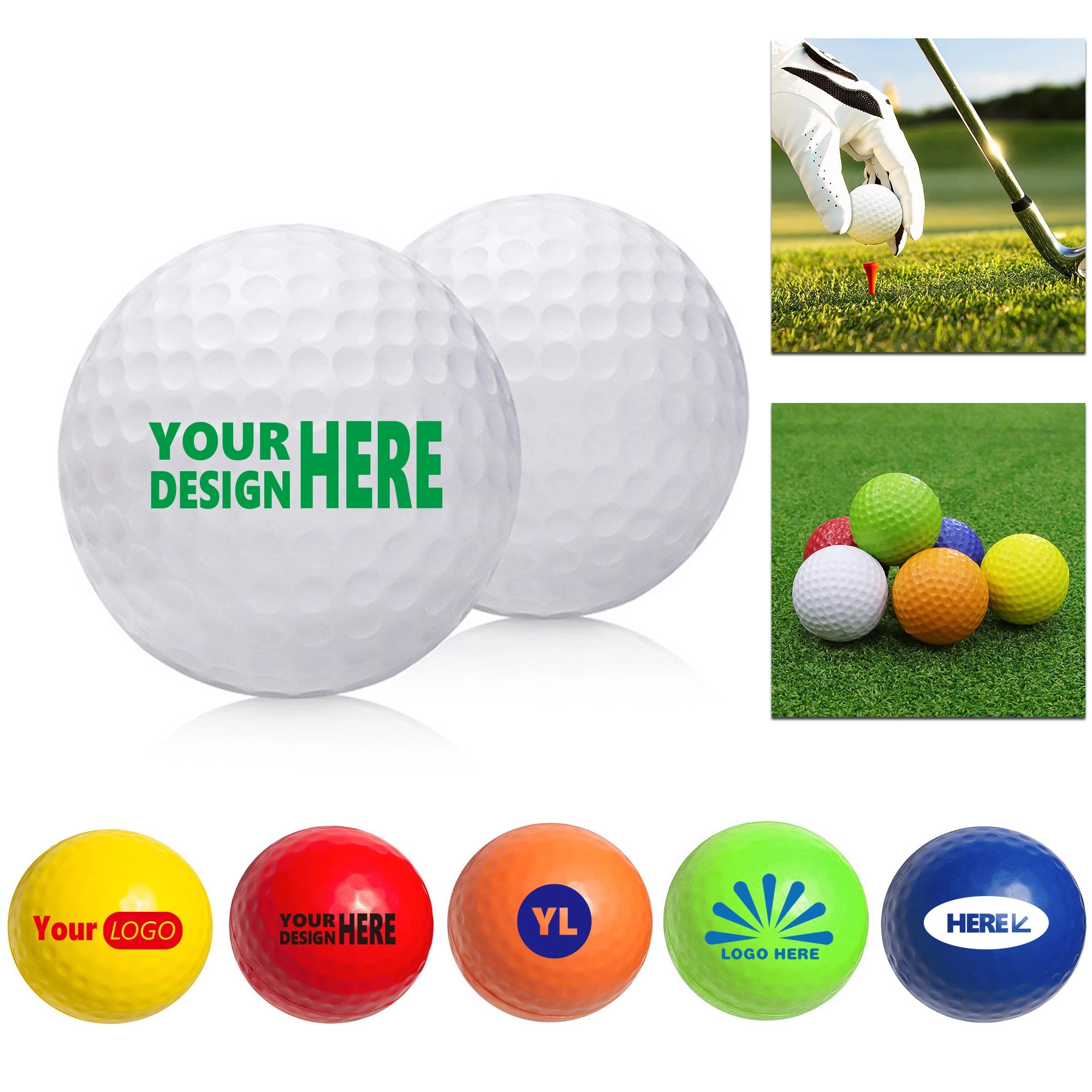 Golf Ball Stress Reliever 3