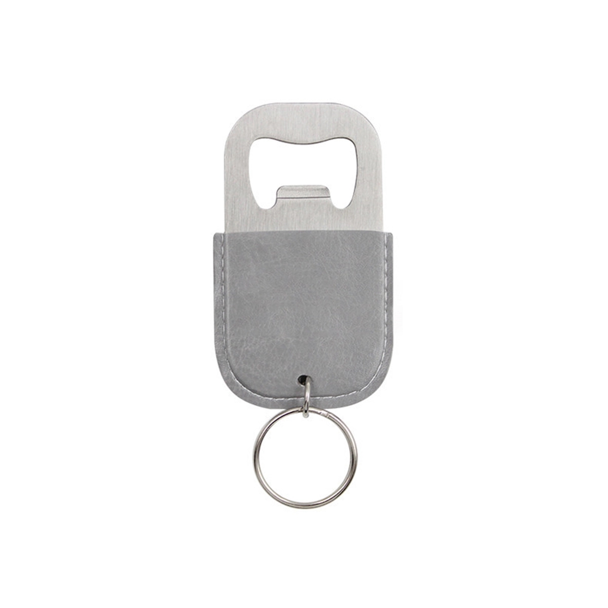 Vintage PU Keychain With Bottle Opener 2