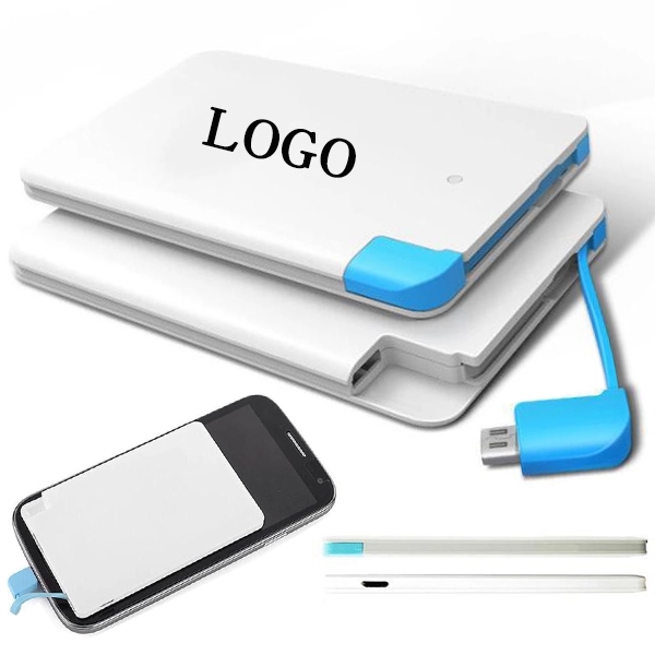 Credit Card Power Bank - 2500 mAh 3