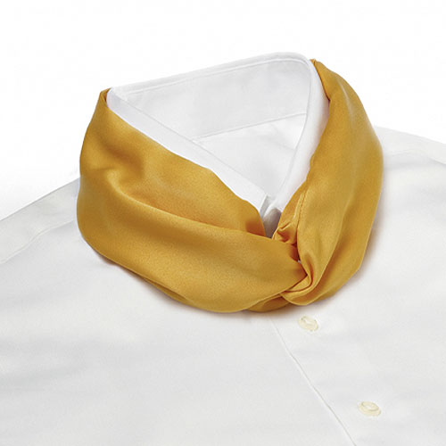 Gold Banded Knot Scarf 2