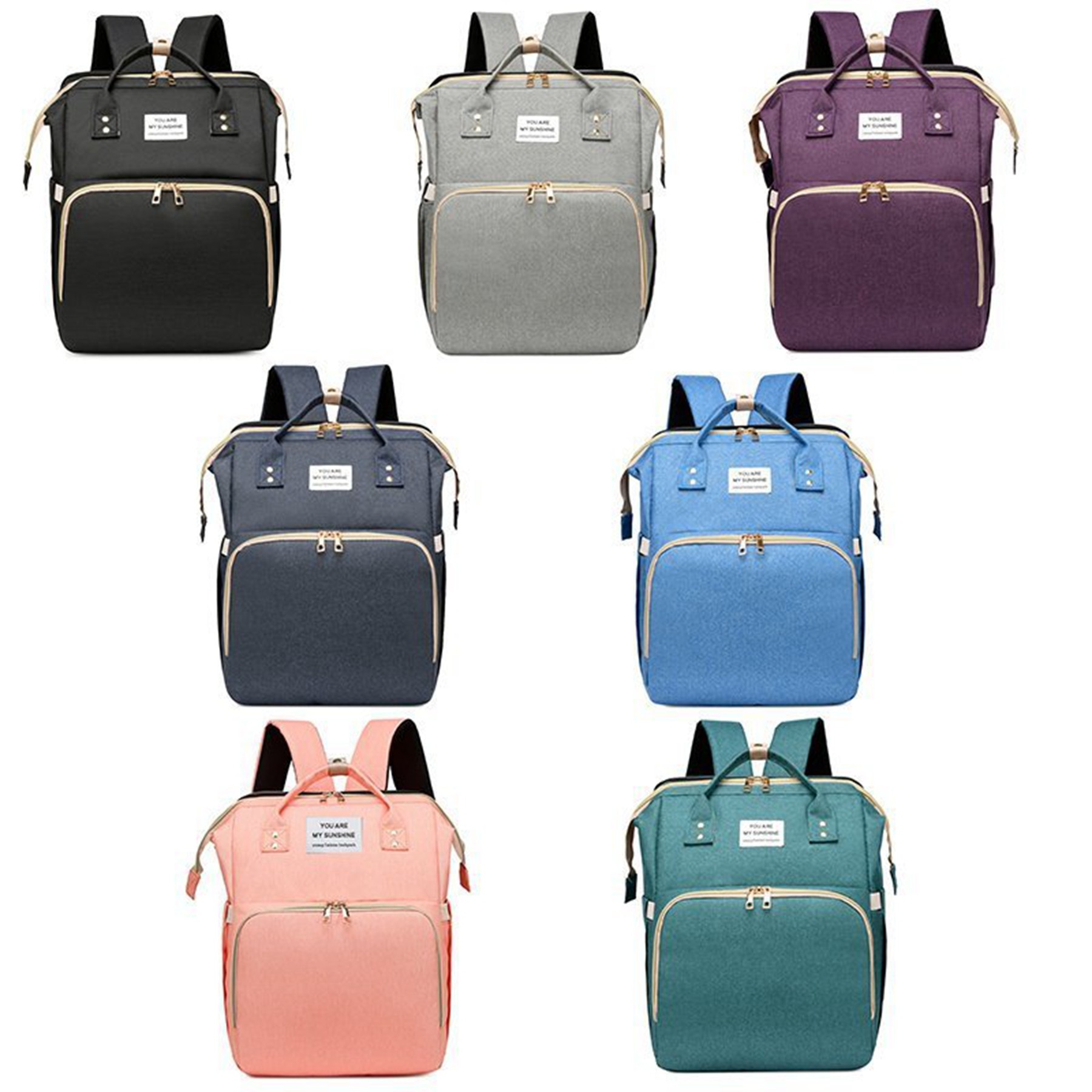 Baby Bed Diaper Bag Backpack 2