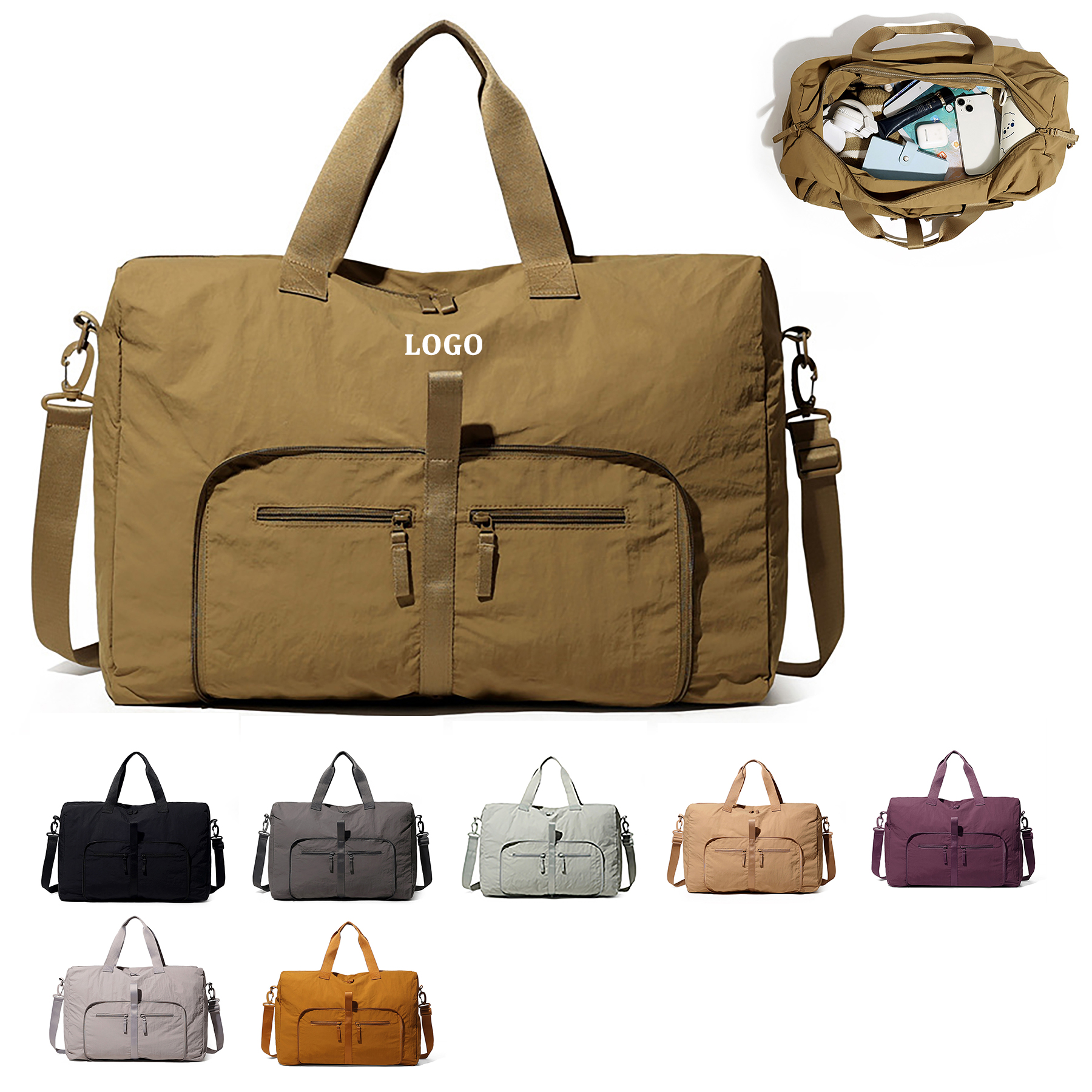 Foldable Lightweight Travel Luggage Bag 9