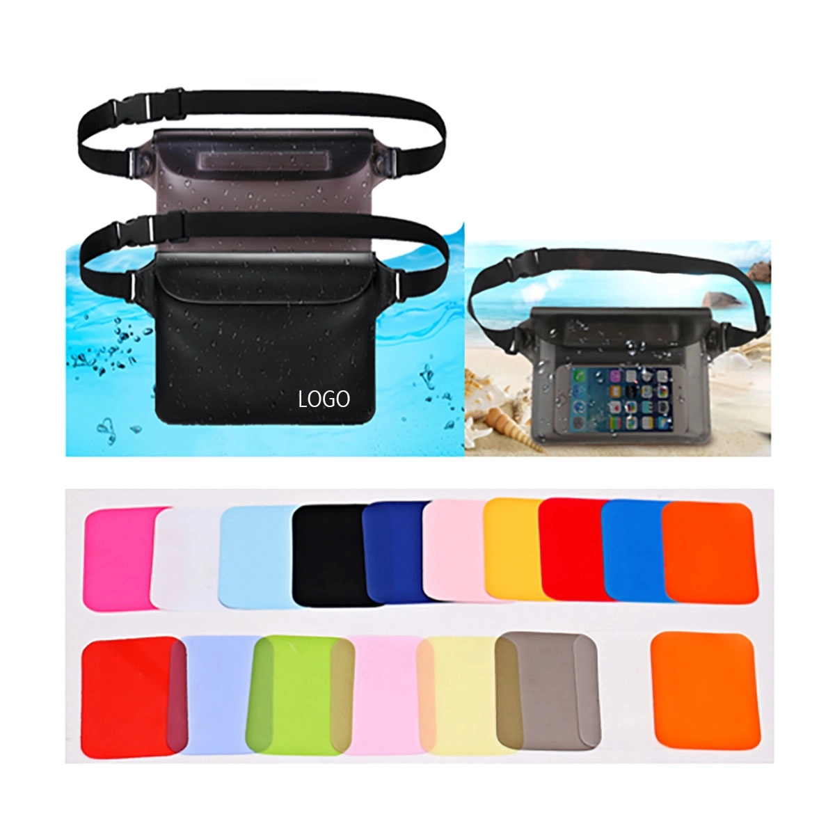 Waterproof Pouch With Waist Strap 1