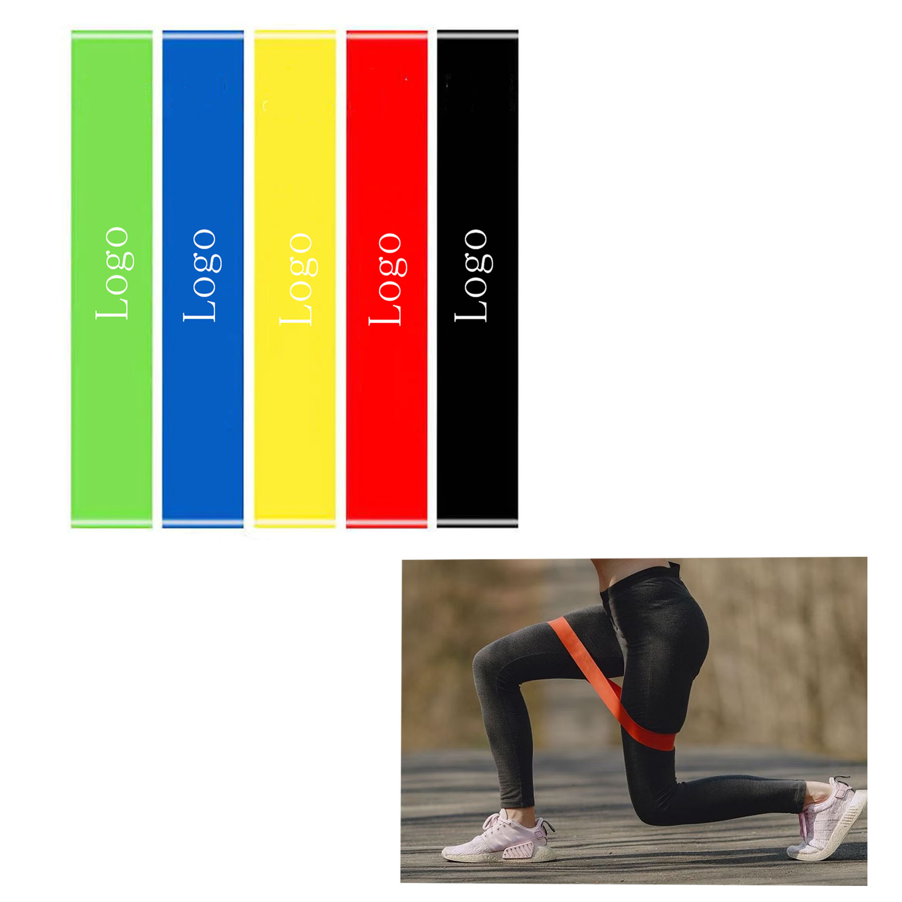 Yoga Exercise Resistance Bands 2