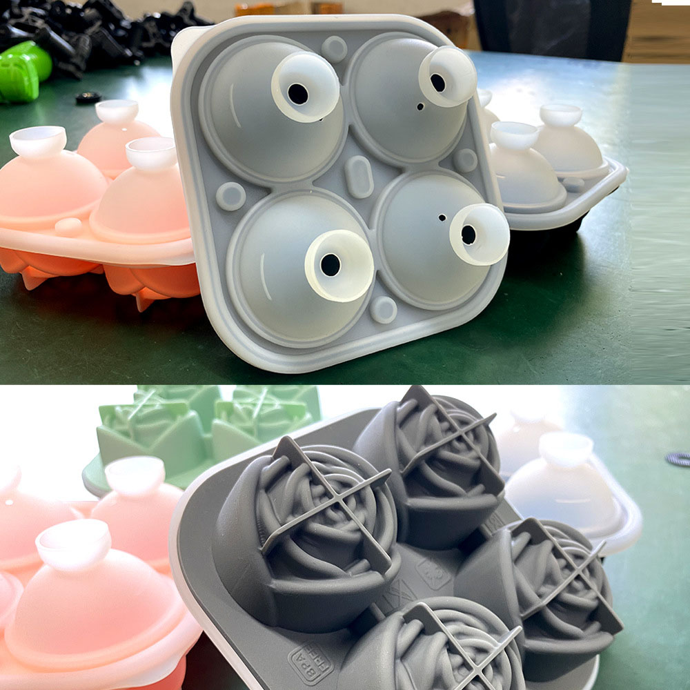 Rose Shaped Ice Cubes - Novelty Drink Tray For Chilled Drinks / Whiskey / Cocktails 5