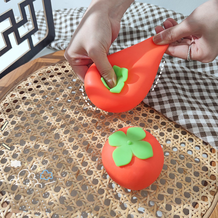 Stretchy Persimmon Stress-Relief Toys 1
