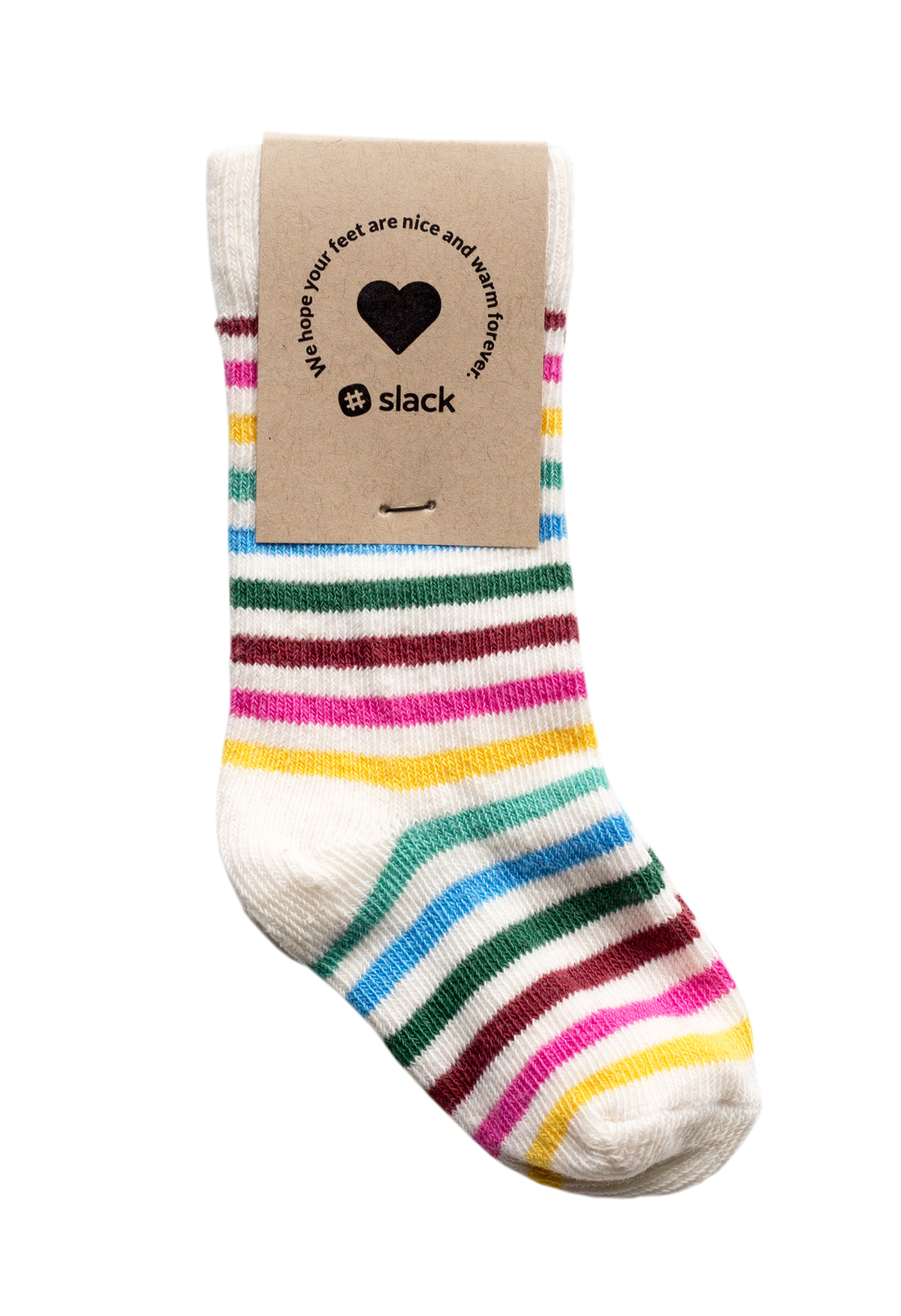 Custom Knit Cotton Crew Baby/Toddler Socks 2
