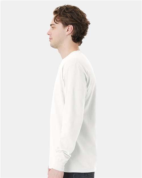 Unisex Garment-Dyed Long Sleeve T-Shirt With a Pocket - GDH250 37