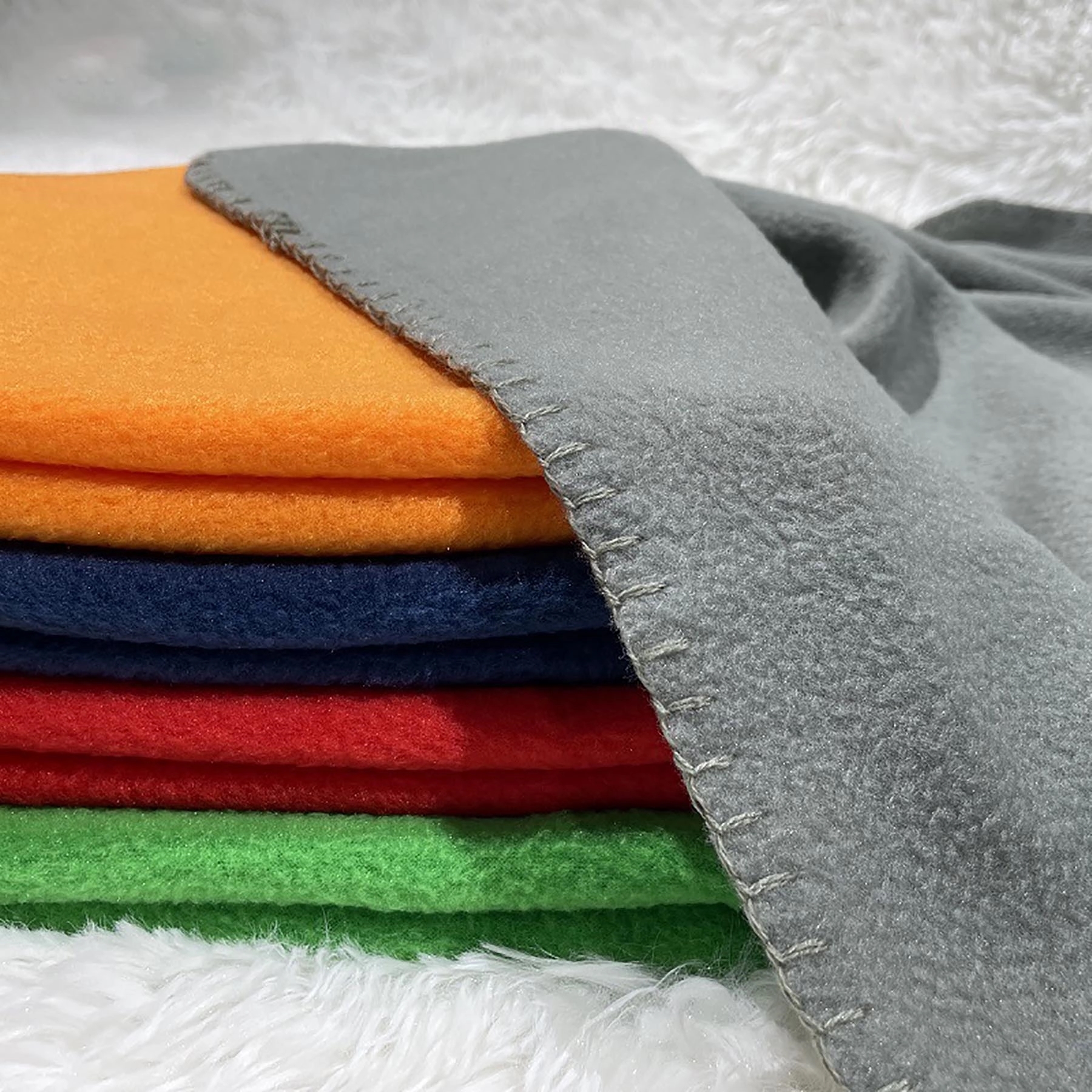 Micro Fleece Throw Blanket Lightweight Warm Cozy 40X80 Inch 4