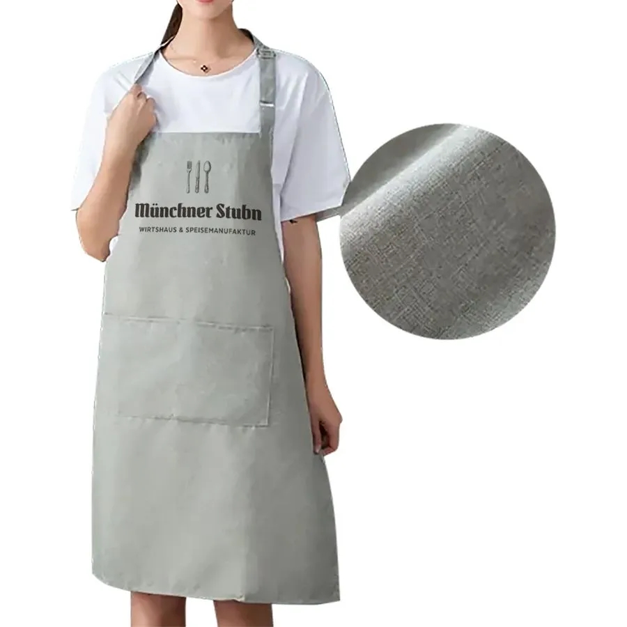 Cationic Solid Color Apron 2