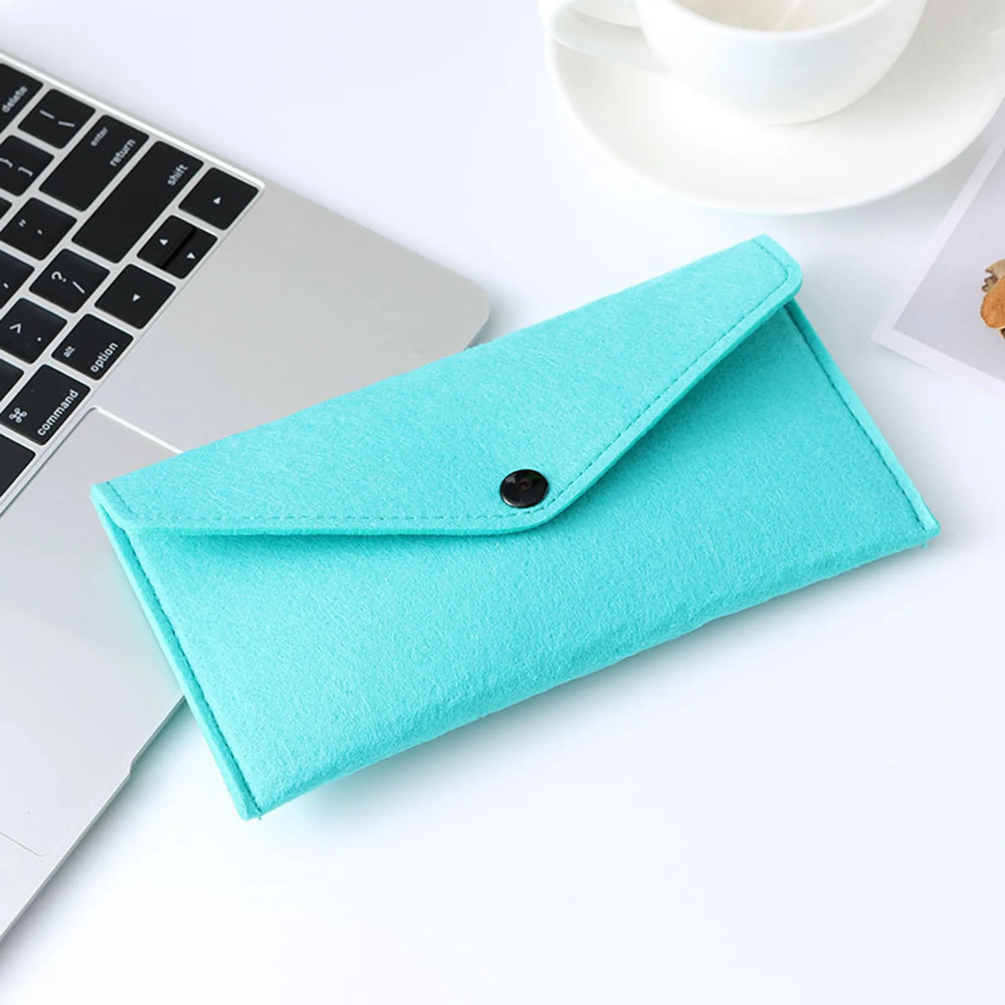 Custom Logo Felt Phone Wallet 4