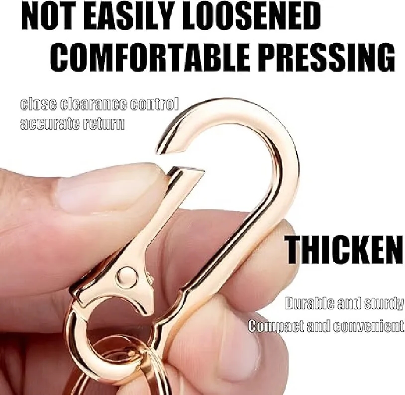 Metal Keychain Ring Clip 5