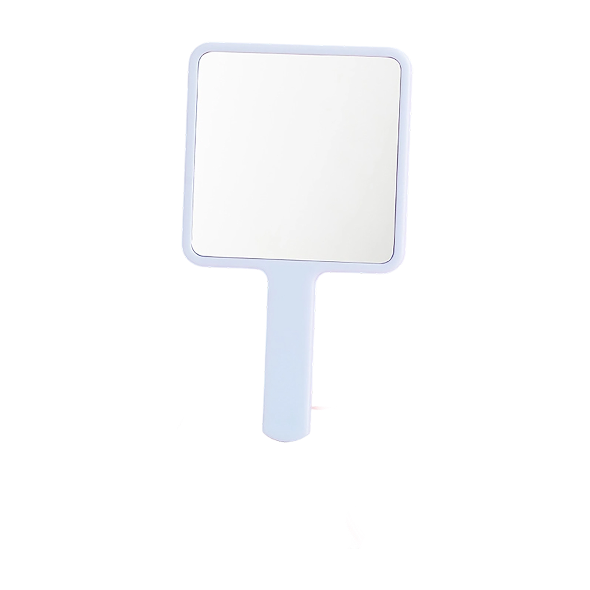 ABS Handheld Cosmetic Mirror 6.3" By 3.6" 5