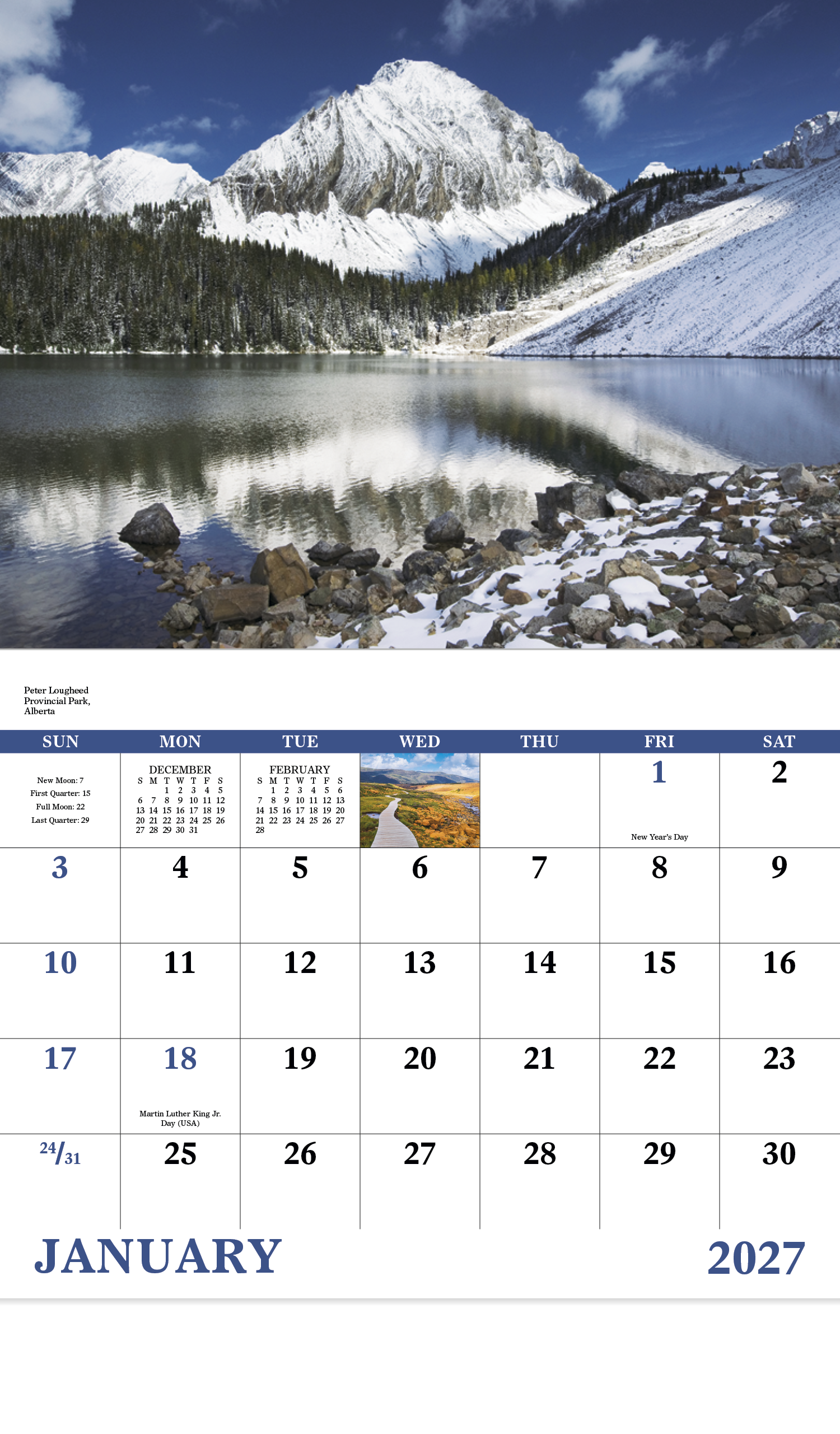 Good Value™ Scenic Canada - Stapled Calendar 68