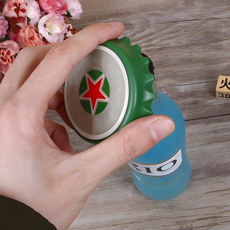 Cap Shaped Fridge Magnet/Bottle Opener 1