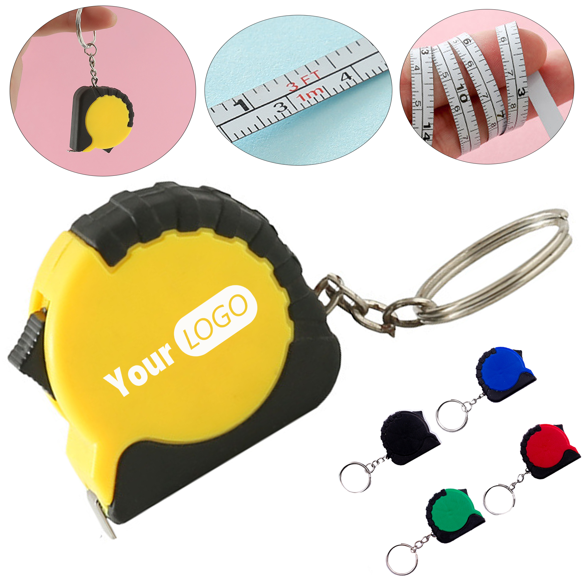 Mini Portable Measure Keychains 3
