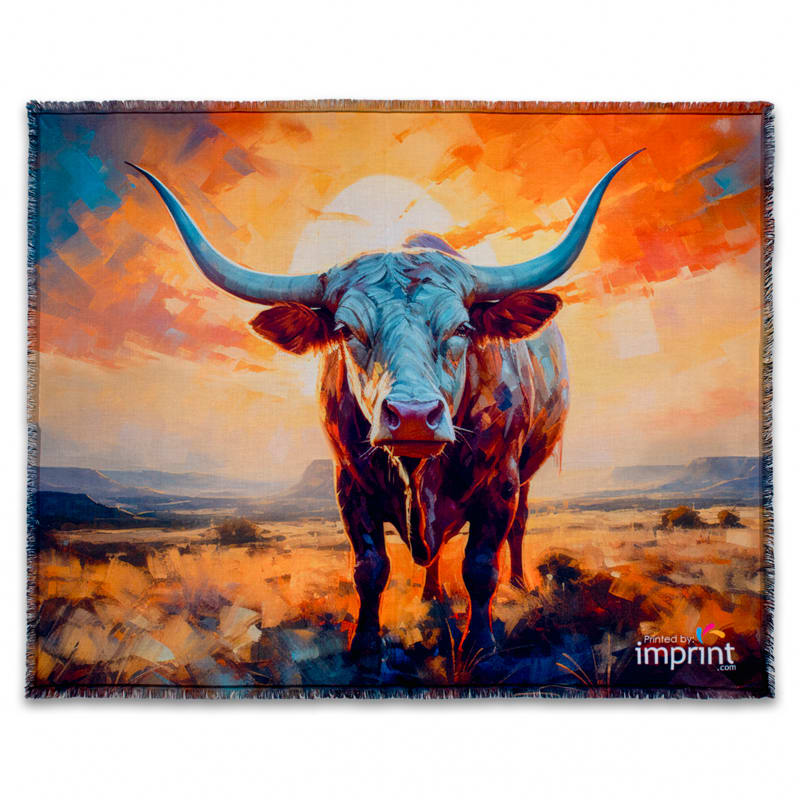 50" X 60" Custom Woven Throw Blanket 5
