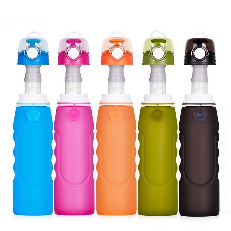 24oz Folding Sports Water Bottles- FDA certified 17