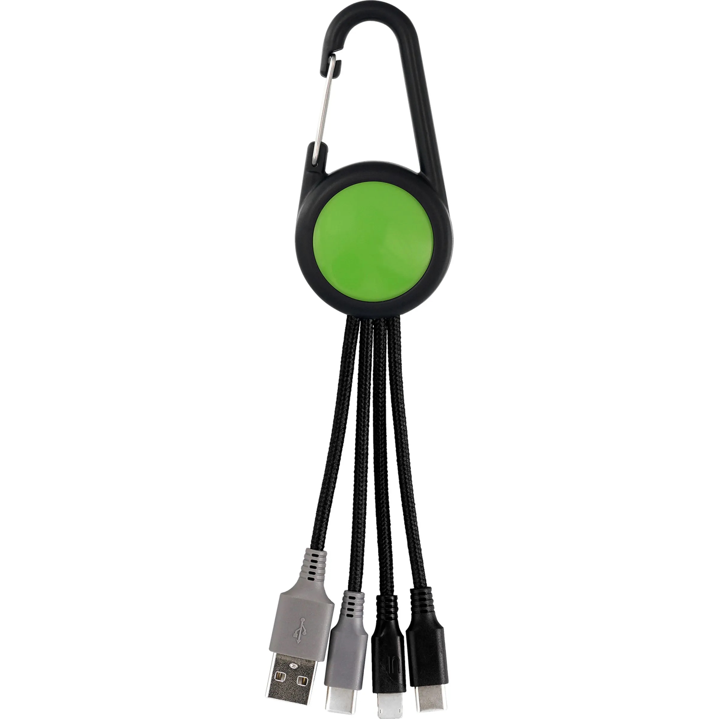 COLORFUL 3-IN-1 CARABINER DUO CHARGING CABLE 6