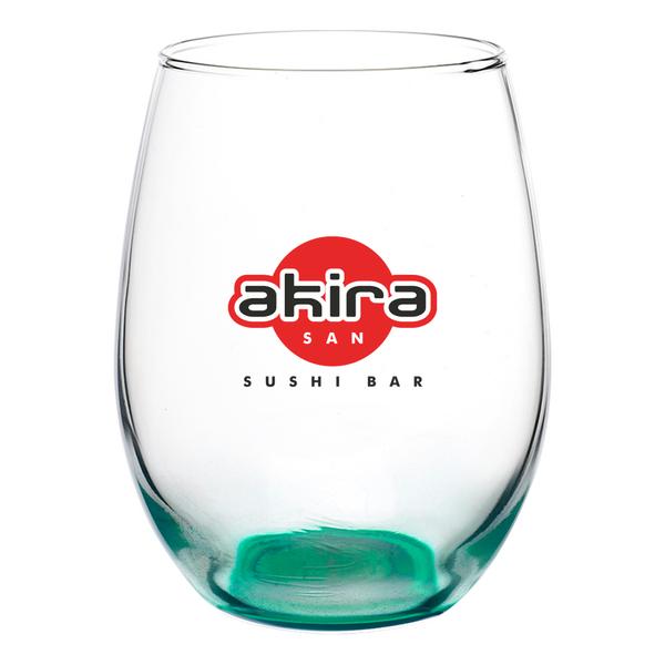 Liquid Lunch 15 oz Stemless Wine Glasses 56