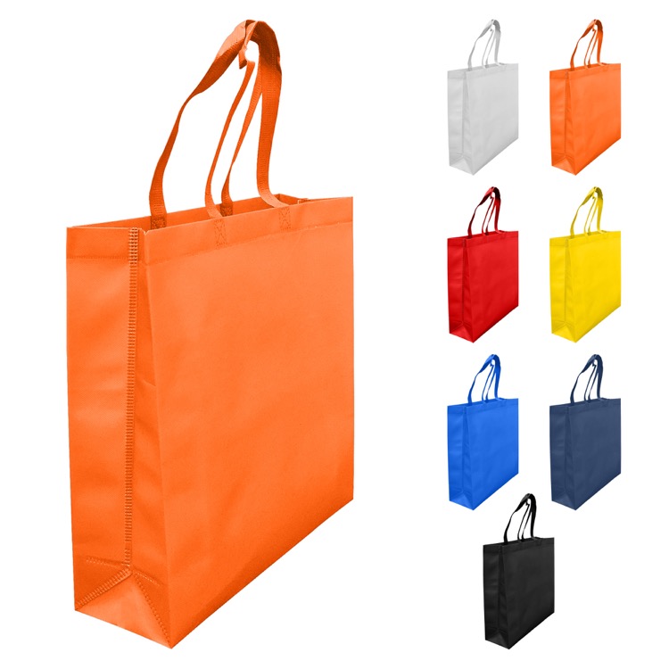 Laminated Non Woven Bag With Large Gusset 4