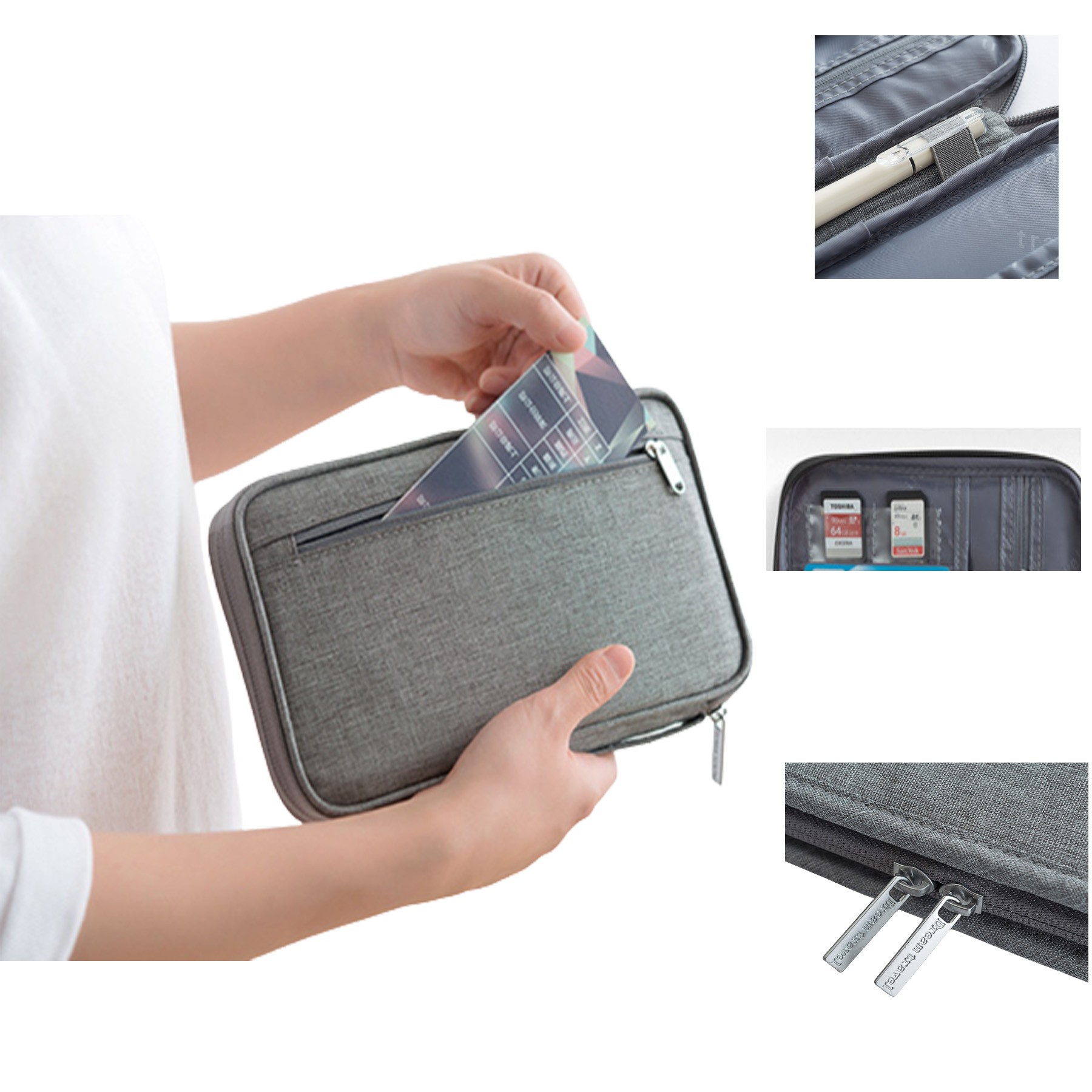 Waterproof Passport ID Storage Bag 2
