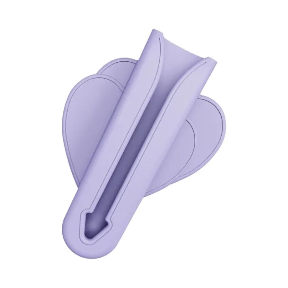 Silicone Lipstick Lip Balm Phone Back Clip 1