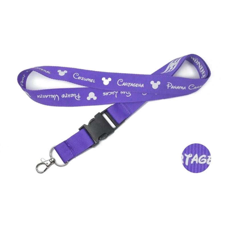 Custom Polyester Nylon Keychain Lanyards 21