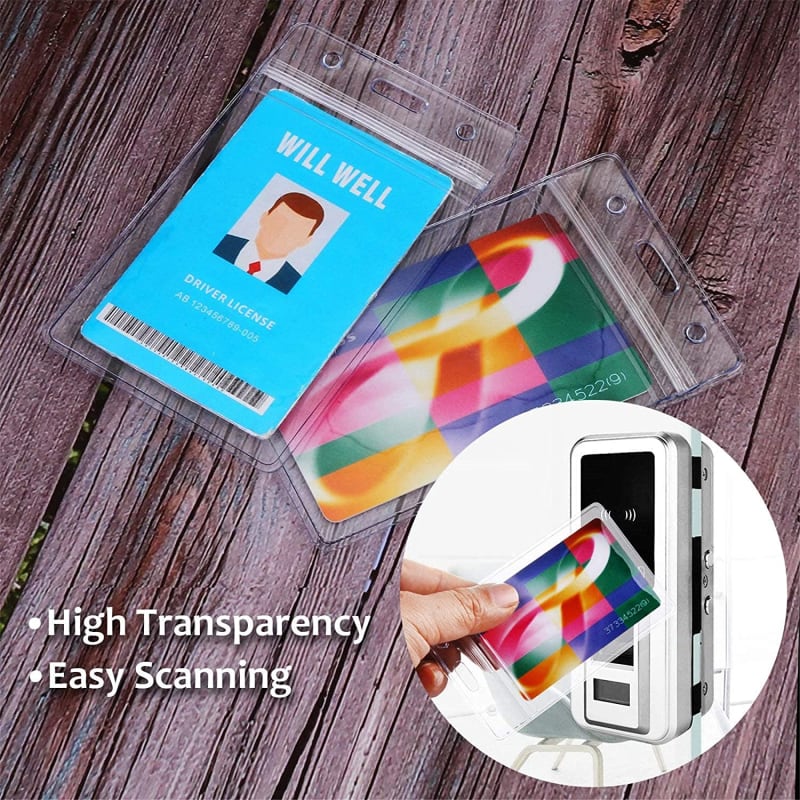 Zip Badge Holders 2