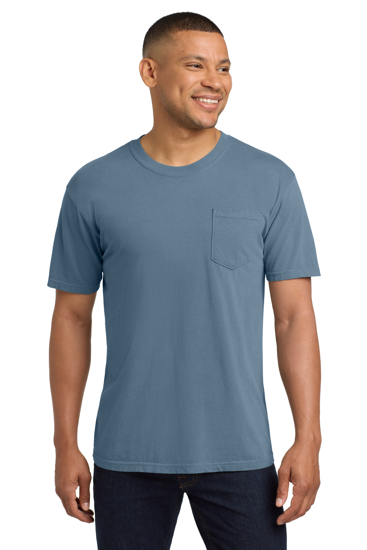 COMFORT COLORS Heavyweight Ring Spun Pocket Tee. 6030 81