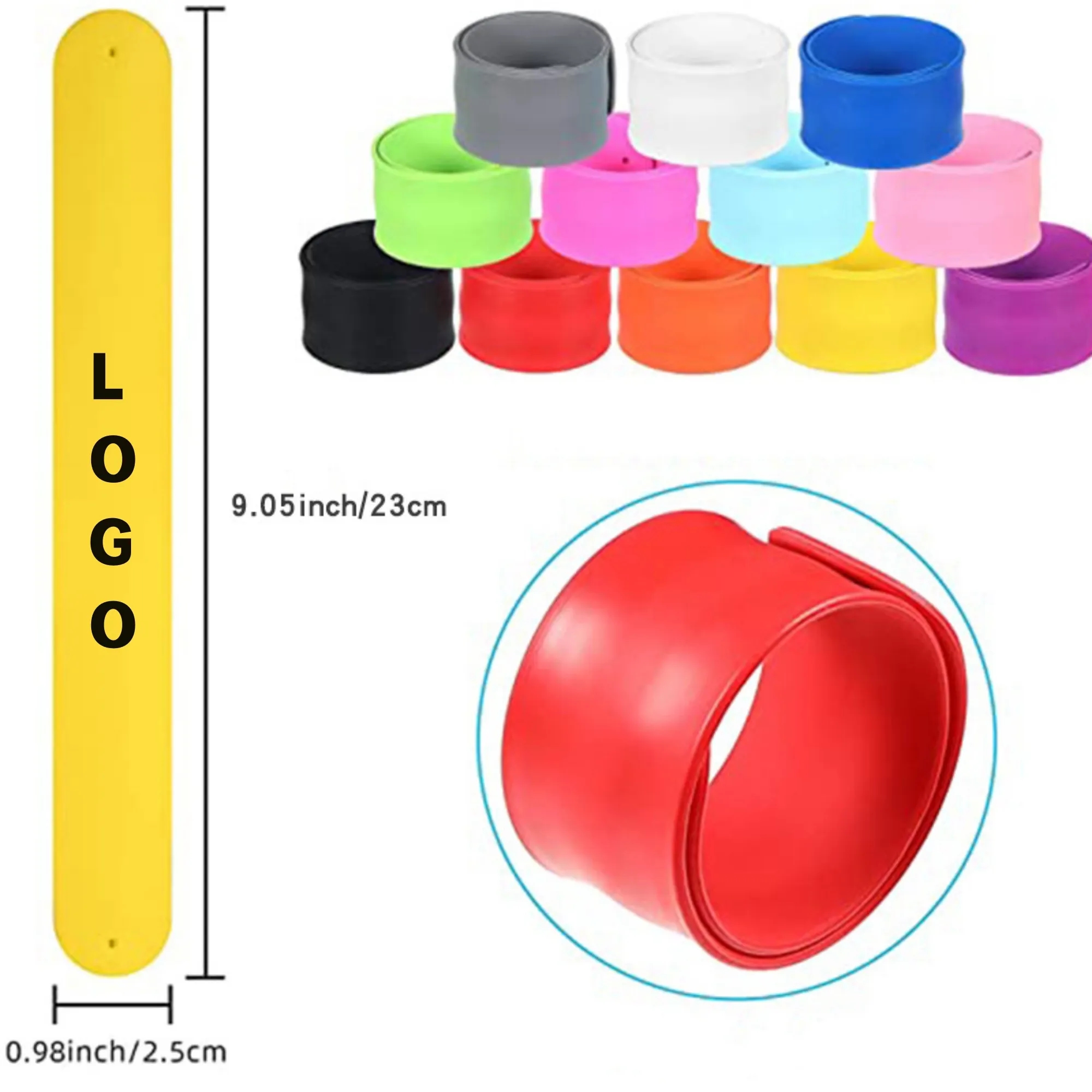 Silicone Slap Bracelets 5