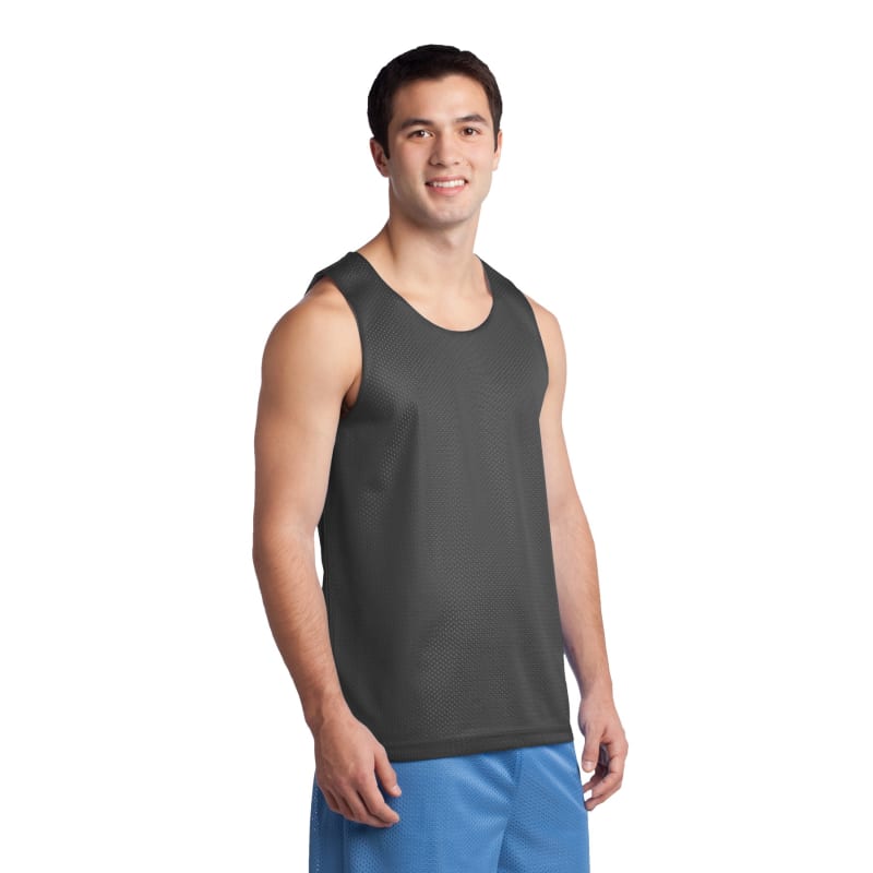Sport-Tek PosiCharge Classic Mesh Reversible Tank. 10