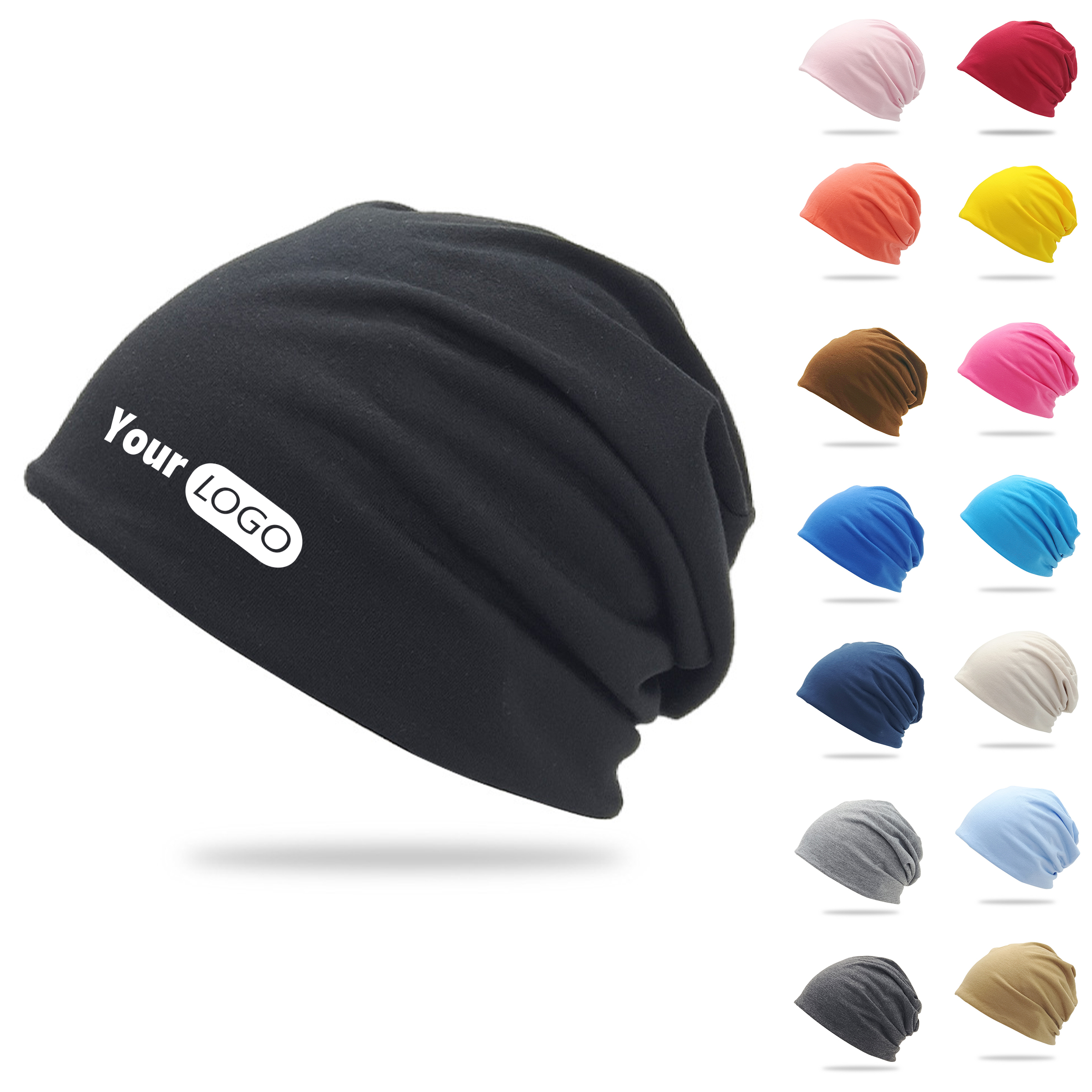 Polyester Solid Color Pile Cap 4