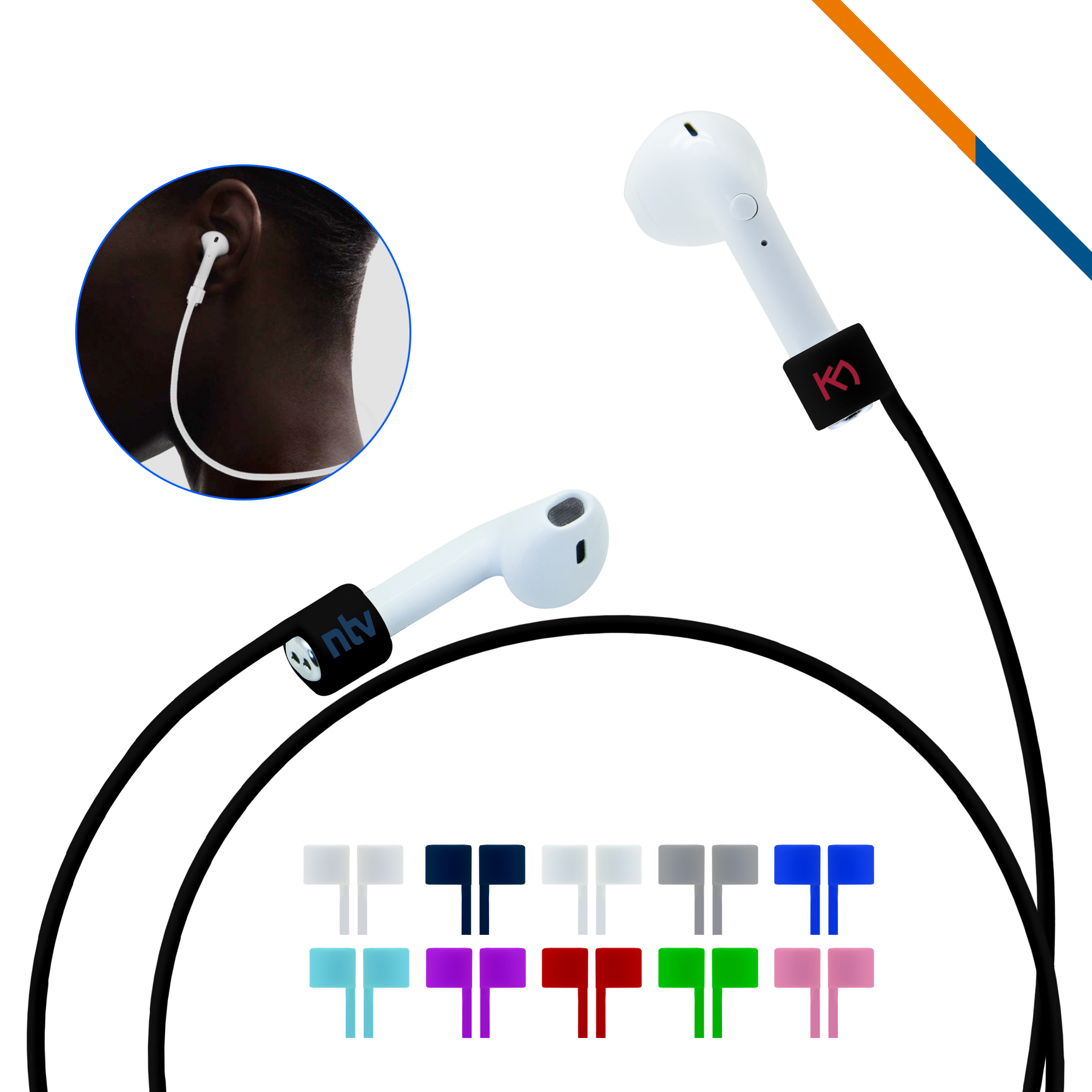 Sporty Airpods strap 3