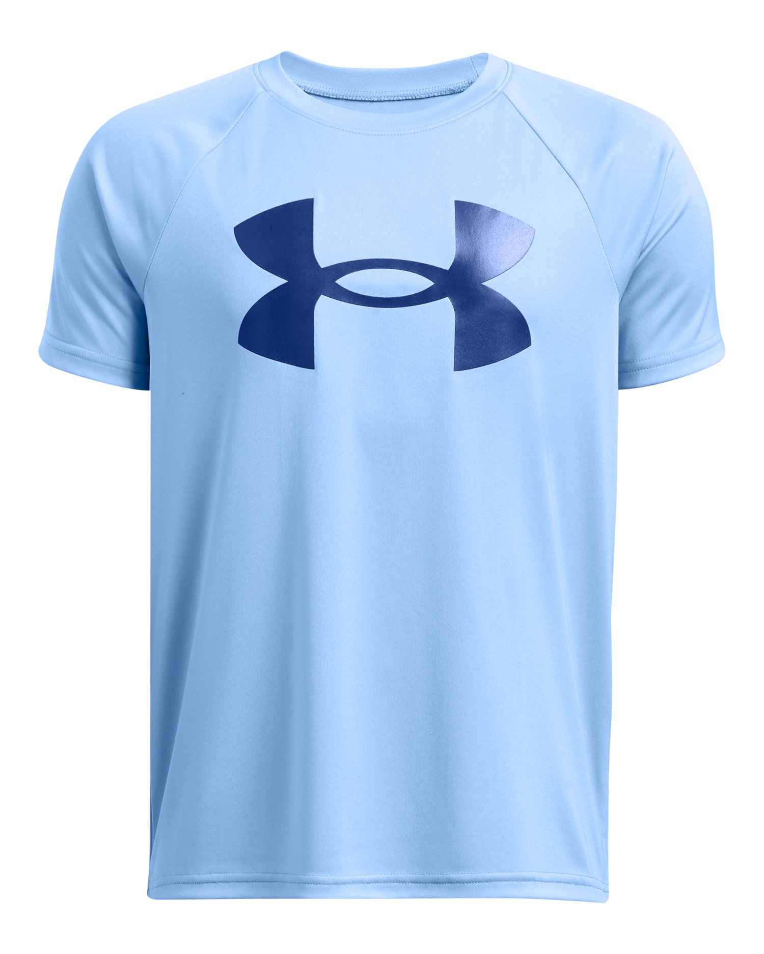 UA Tech Big Logo Boys' Short Sleeve 35