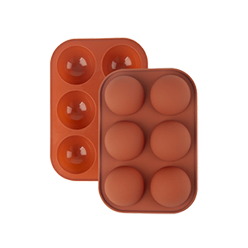 Hot Chocolate Cocoa Bomb Mold Silicone Semi Ball Mould 1