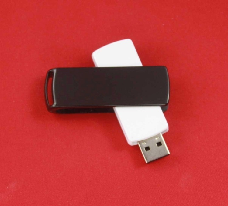 4GB swivel USB flash dirvers 2.67"*0.95" 1