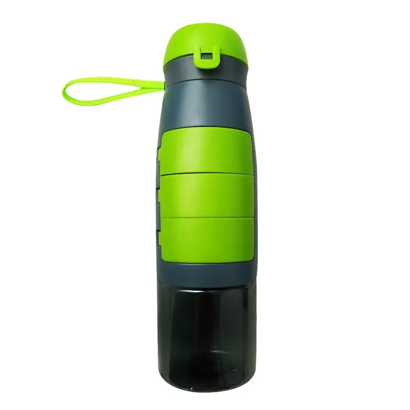 25oz Sport Water Bottle With Pill Box 2