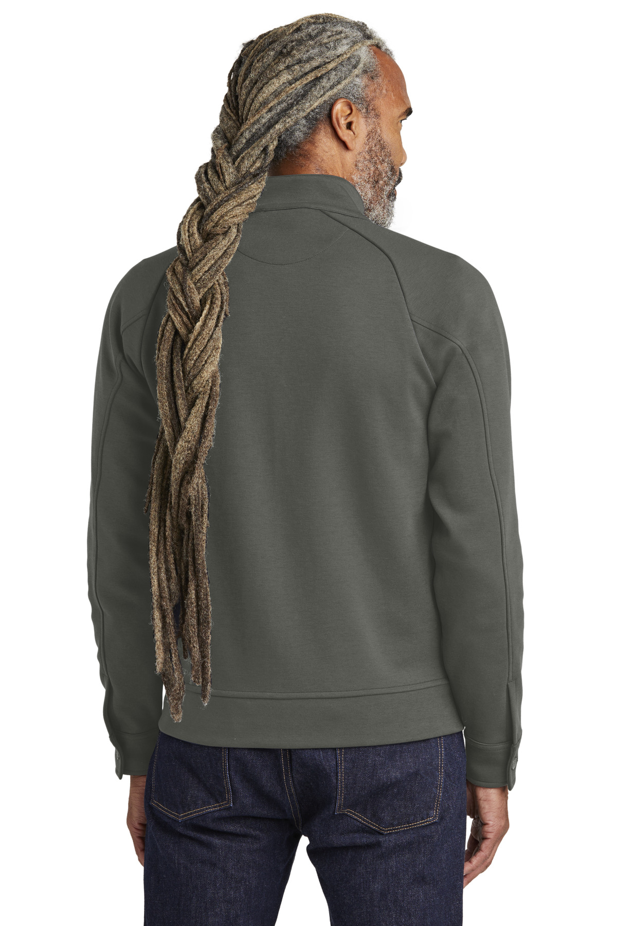 Brooks Brothers Double-Knit Full-Zip BB18210 1