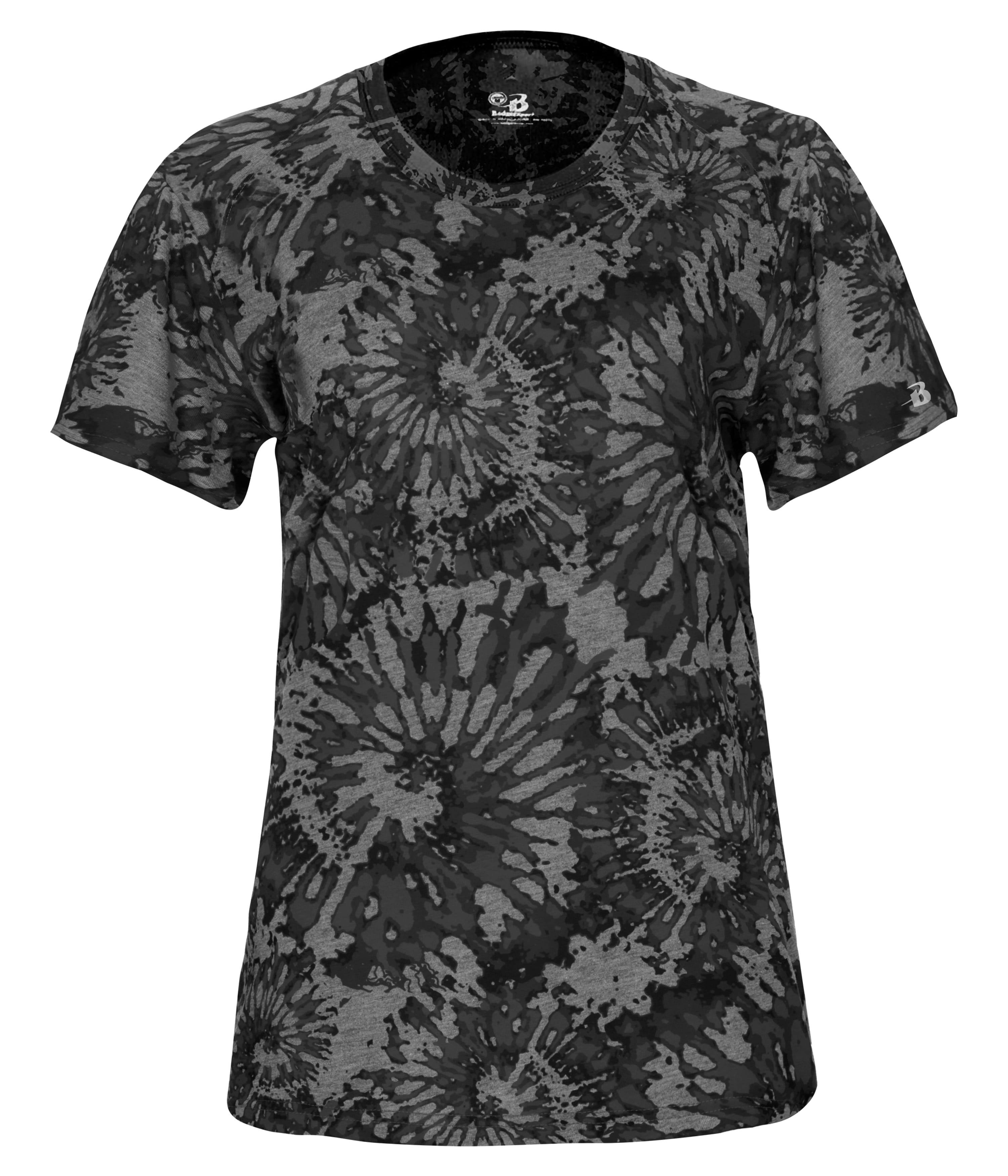 TIE-DYE TRI-BLEND WOMEN'S TEE 6