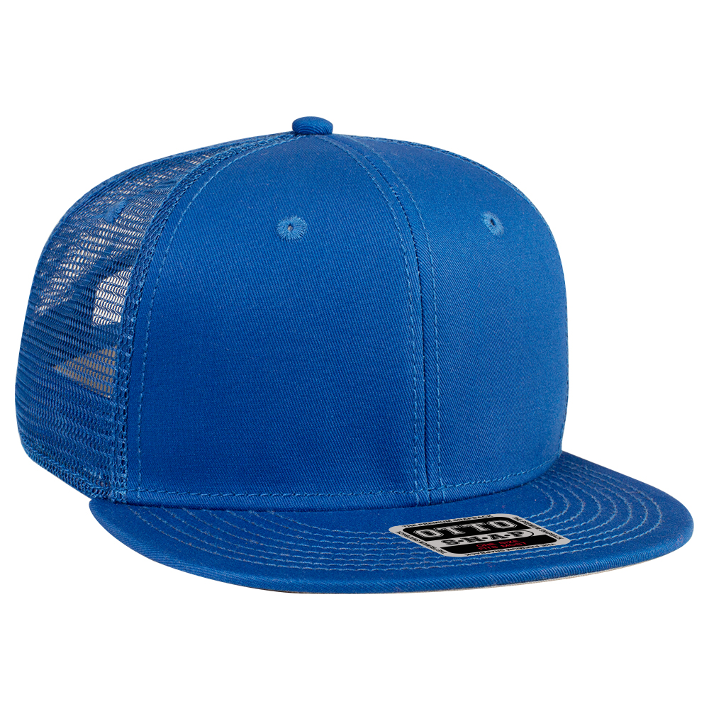 OTTO CAP® OTTO SNAP 6 Panel Pro Style Mesh Back Trucker Snapback Hat 60