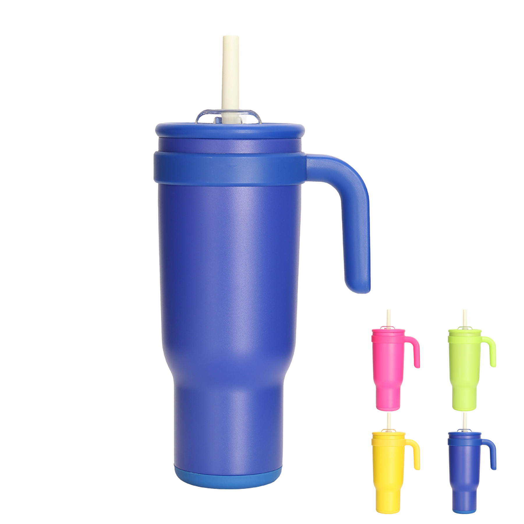 40OZ Insulated Cup with Straw 4