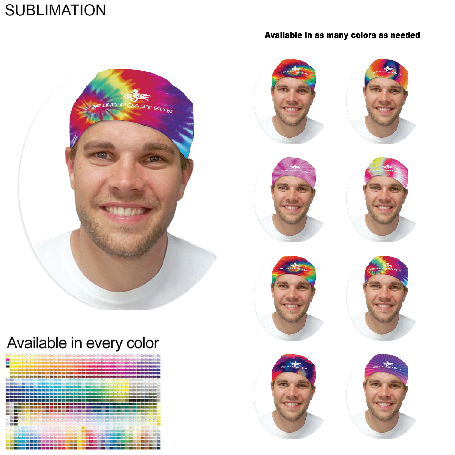 Team Building Sublimated BEST VALUE Lightweight Seamless Neck Gaiter, Available in All Colors 3