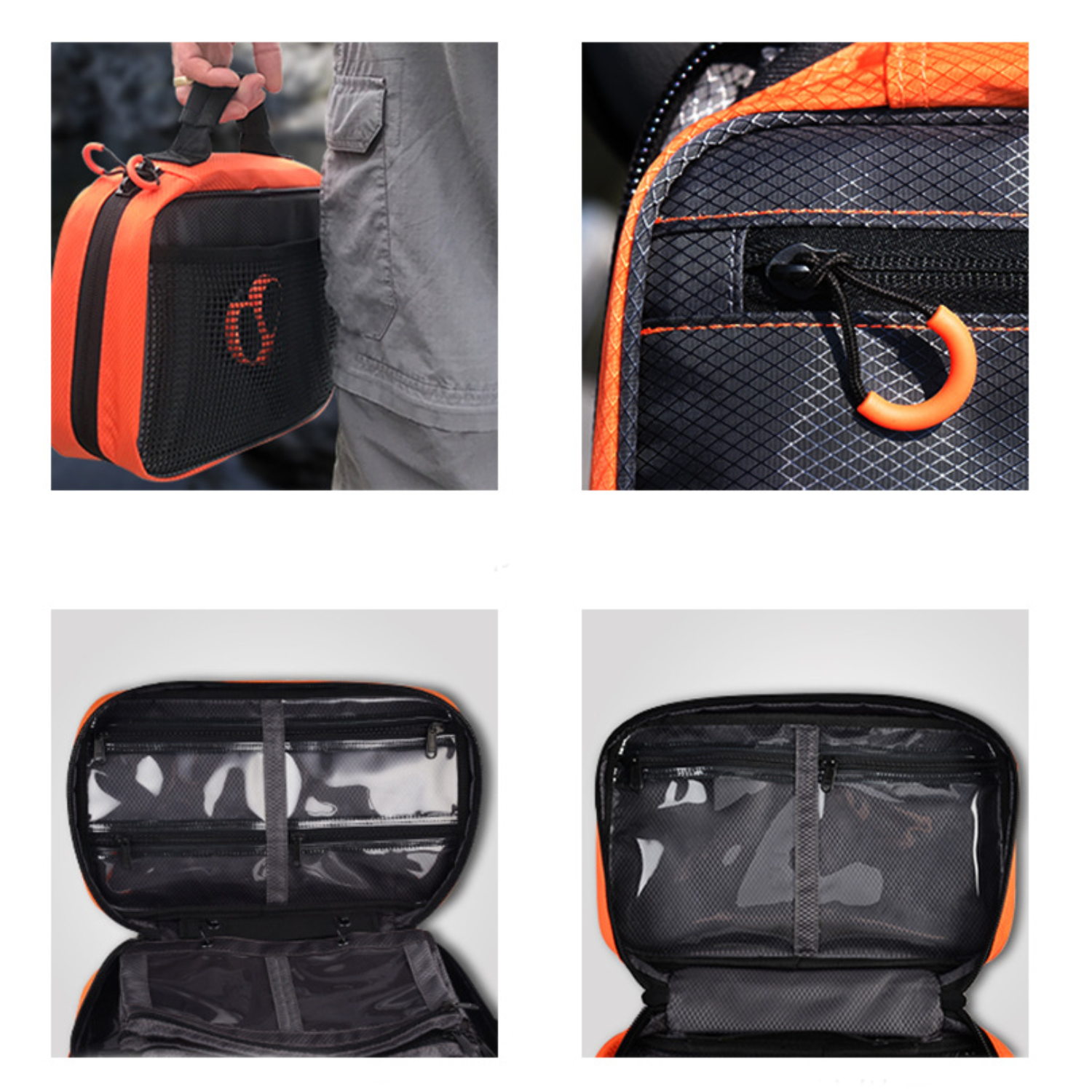 Waterproof Multifunction Nylon Fishing Gear Organizer Bag 5