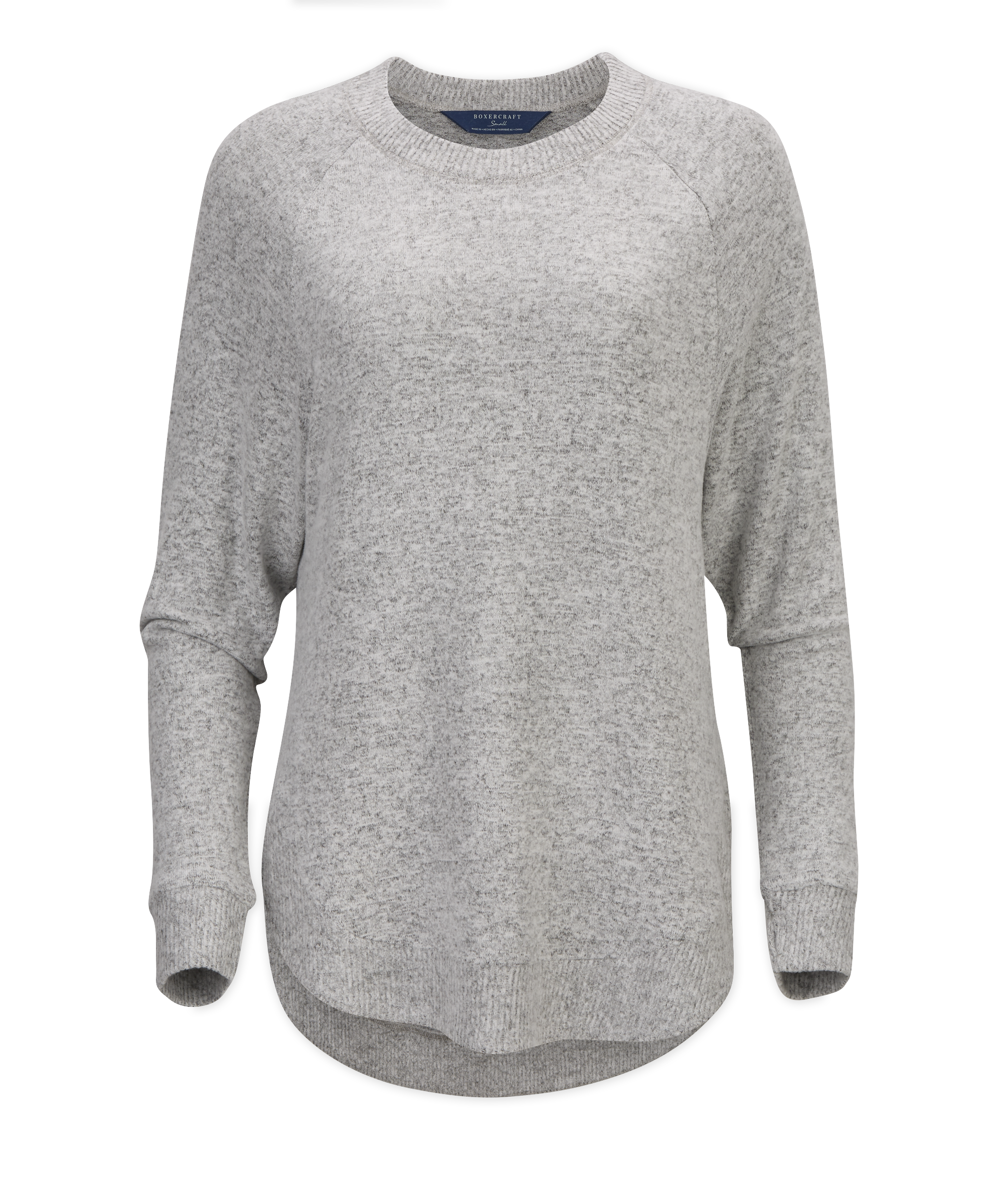 BOXERCRAFT WOMEN'S   CUDDLE OVERSIZED CREW 1