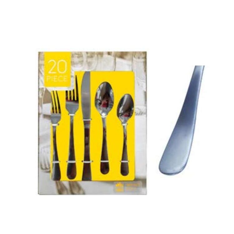 Heavy Weight Stainless Steel Cutlery Sets - 20 Pieces 2