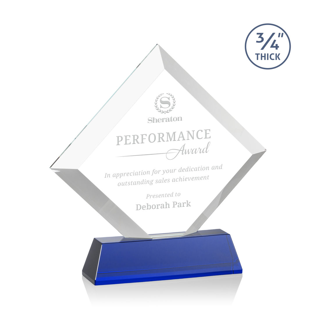 Belaire Award on Newhaven Base - Blue 7