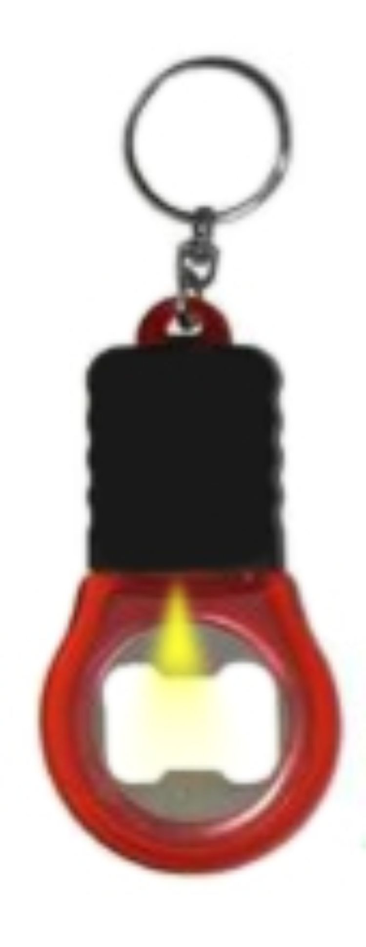 Bottle Cap Opener with LED, Key Chain attached. 1